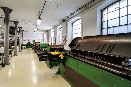 Stara Fabryka w Bielsku-Białej - muzeum w dawnej hali fabrycznej