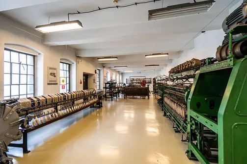 Stara Fabryka w Bielsku-Białej - muzeum w dawnej hali fabrycznej