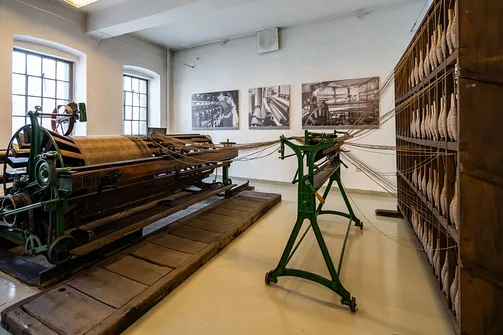 Stara Fabryka w Bielsku-Białej - muzeum w dawnej hali fabrycznej