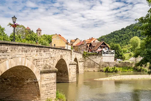 Bardo - malownicze miasteczko nad Nysą Kłodzką