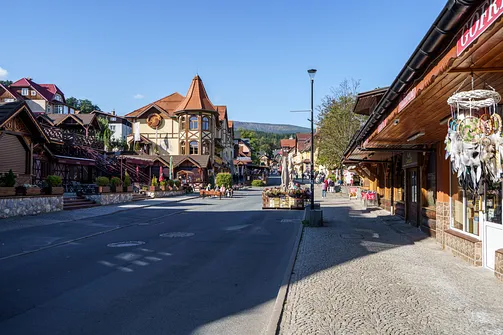 Karpacz, ulica Konstytucji 3-ego Maja