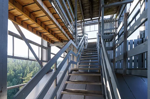 Na szczycie skoczni Orlinek