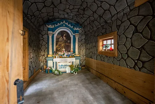 Kaplica św. Marii Magdaleny w Kalwarii Pacławskiej - wnętrze