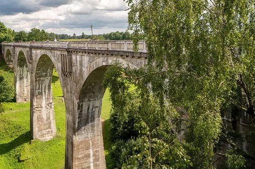 Wiadukty w Stańczykach - pomnik nieukończonej kolei