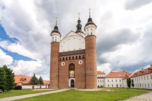 Cerkiew Zwiastowania Przenajświętszej Bogurodzicy w Supraślu - widok z zewnątrz