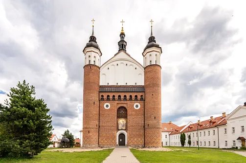 Cerkiew Zwiastowania Przenajświętszej Bogurodzicy w Supraślu - widok z zewnątrz