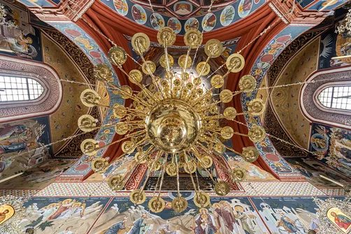 Cerkiew Zwiastowania Przenajświętszej Bogurodzicy w Supraślu - wnętrze