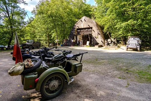 Bunkier w Konewce - schron kolejowy Hitlera