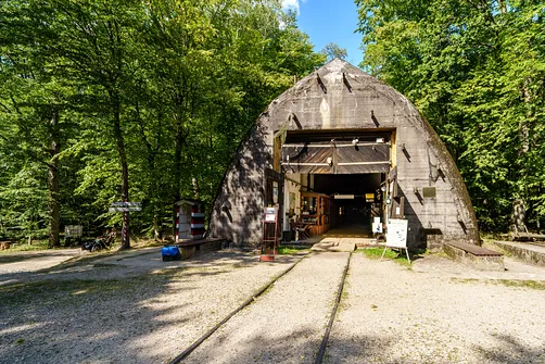 Bunkier w Konewce - schron kolejowy Hitlera