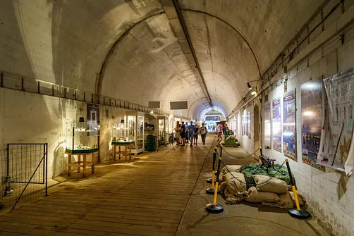 Bunkier w Konewce - schron kolejowy Hitlera