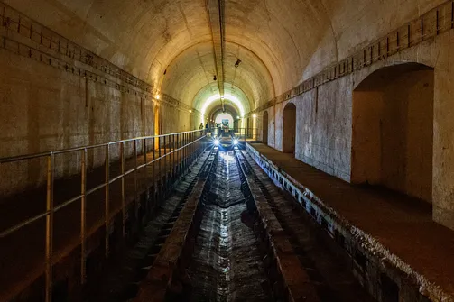 Bunkier w Konewce - schron kolejowy Hitlera