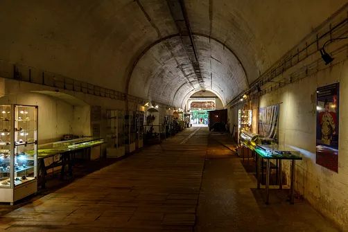 Bunkier w Konewce - schron kolejowy Hitlera