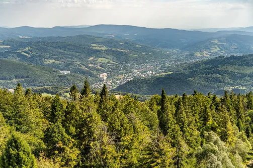 Wielka i Mała Czantoria - pętla z Ustronia Polany