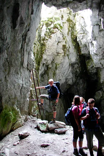 Dolina Kościeliska. Jaskinia Raptawicka