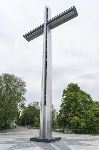 Gdynia. Krzyż na Kamiennej Górze w Gdyni