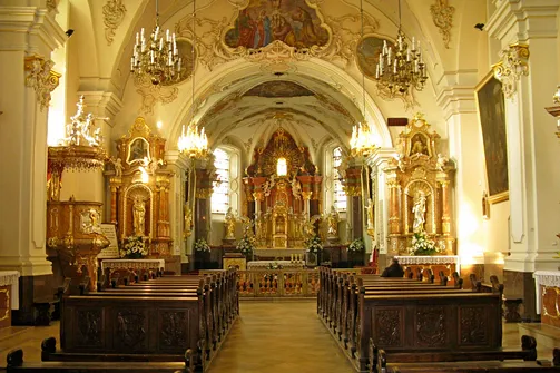 Góra św. Anny. Wnętrze bazyliki św. Anny