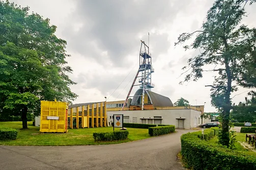 Zabytkowa kopalnia srebra w Tarnowskich Górach. 