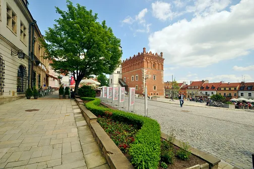 Sandomierz. Sandomierski rynek