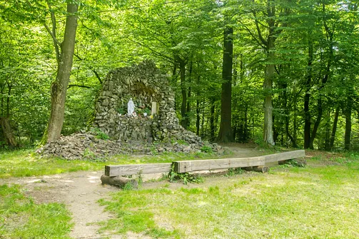 Łysa Góra, klasztor na Świętym Krzyżu. 