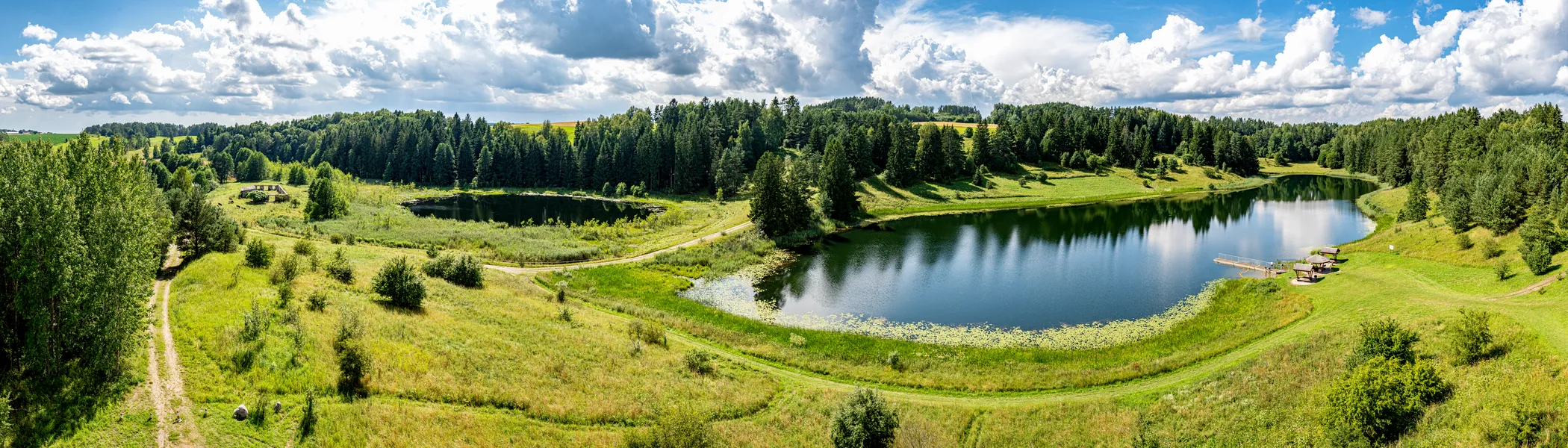 Stańczyki - panorama z wieży widokowej
